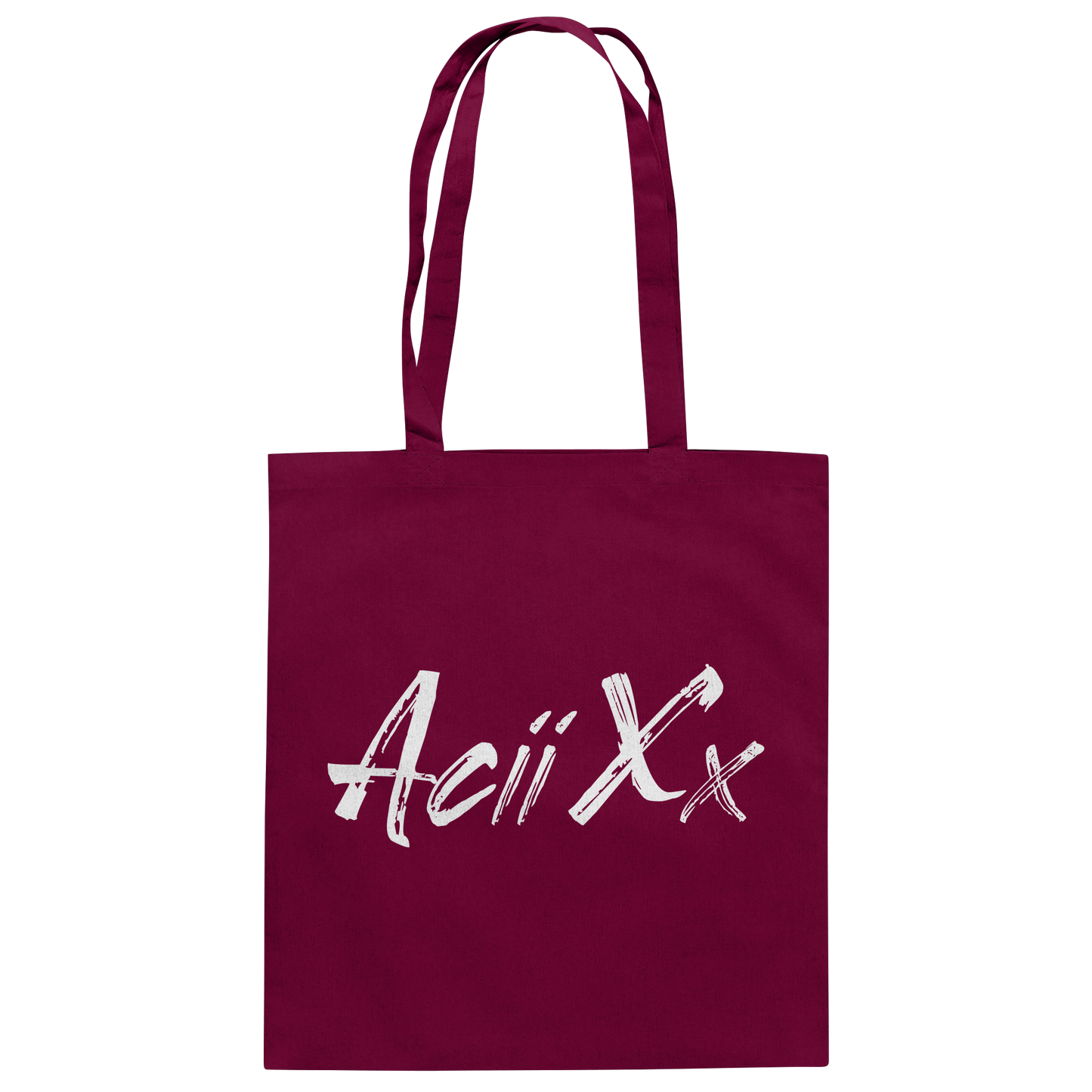 AciiXx Brushlogo - Baumwolltasche