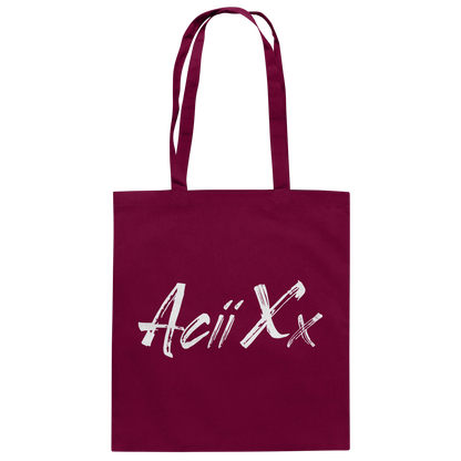 AciiXx Brushlogo - Baumwolltasche