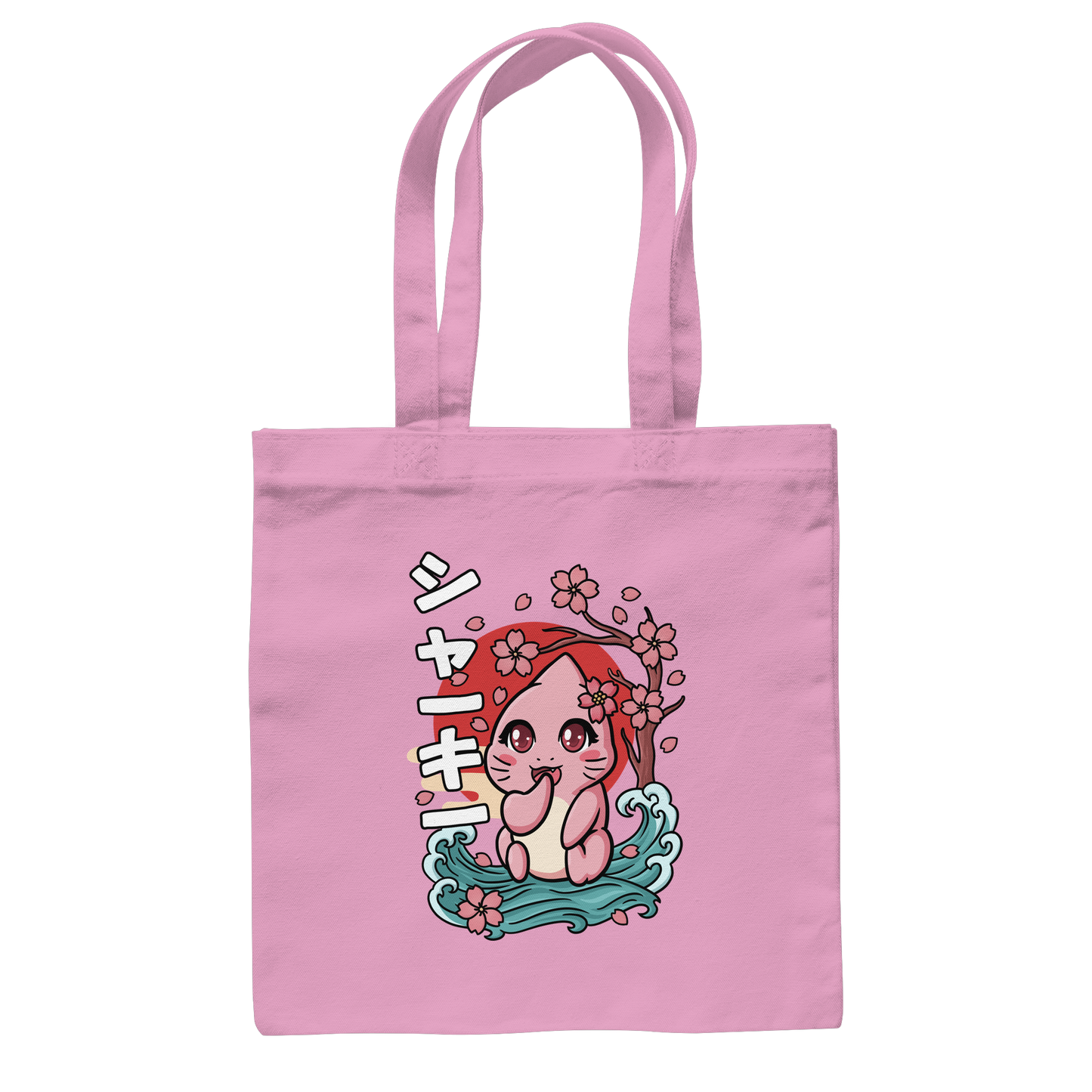 xMissSharkyx Kirschblüten - Baumwolltasche