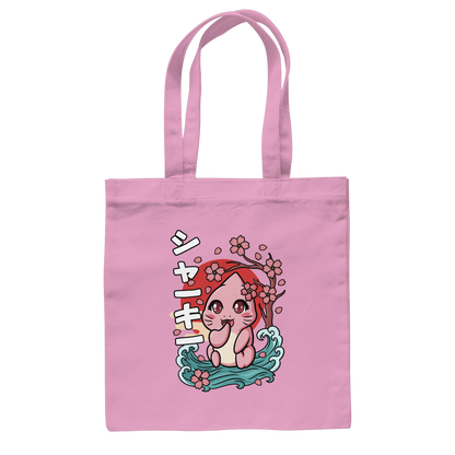 xMissSharkyx Kirschblüten - Baumwolltasche