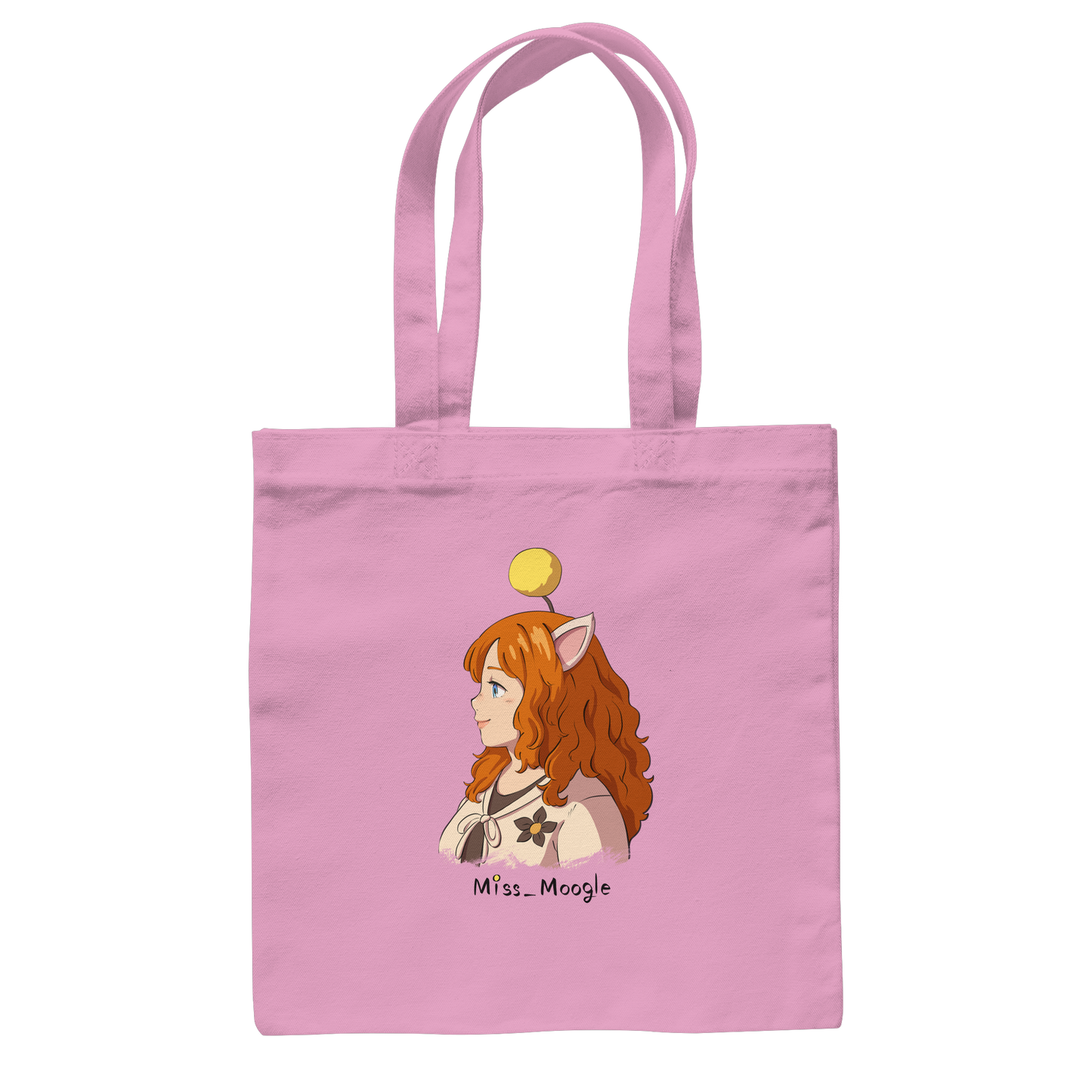 Miss_Moogle Logo colour - Baumwolltasche