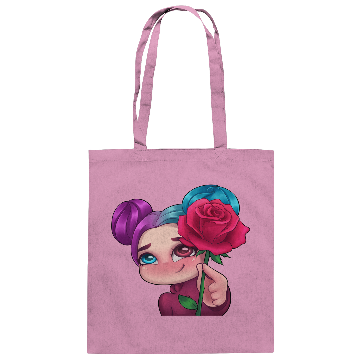 xLadyLikex Blume - Baumwolltasche