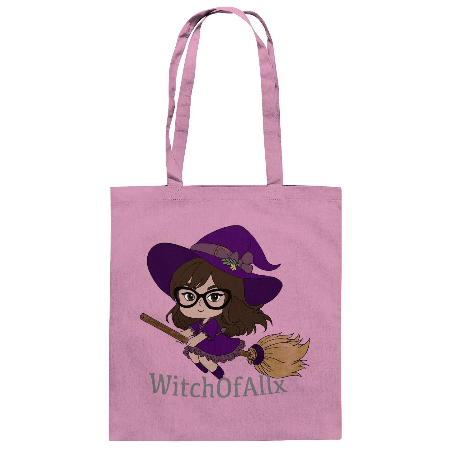 WitchOfAllx Besen - Baumwolltasche