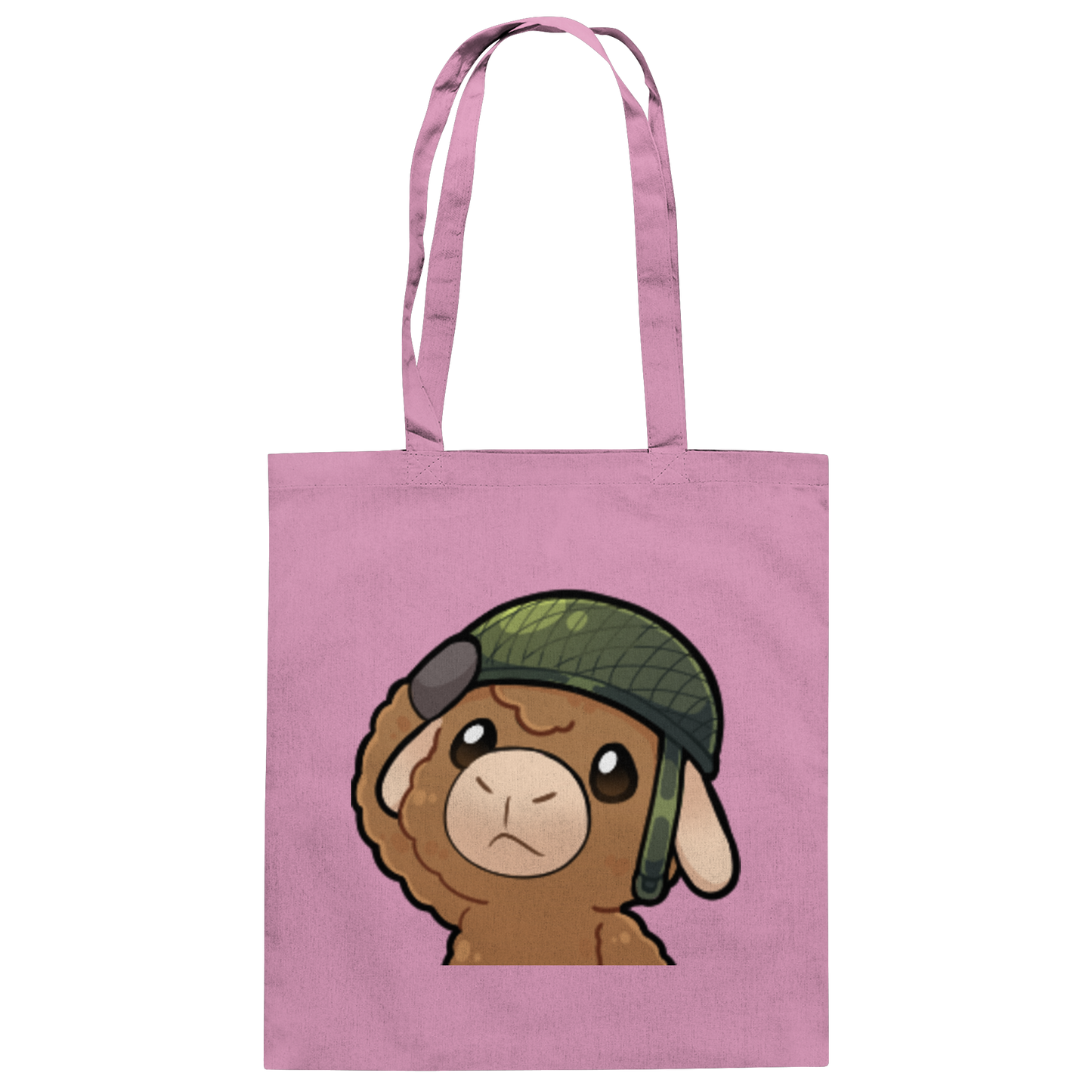 Flauschig Salute - Baumwolltasche