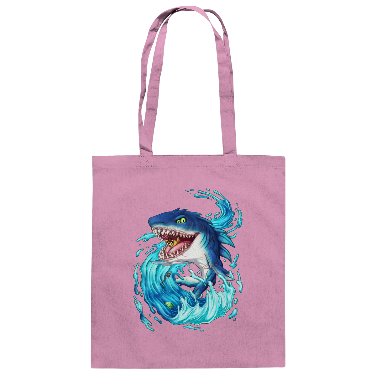 LupiArts Megalodon Hungering - Baumwolltasche