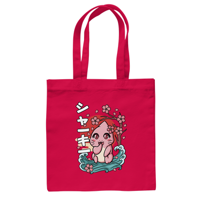 xMissSharkyx Kirschblüten - Baumwolltasche