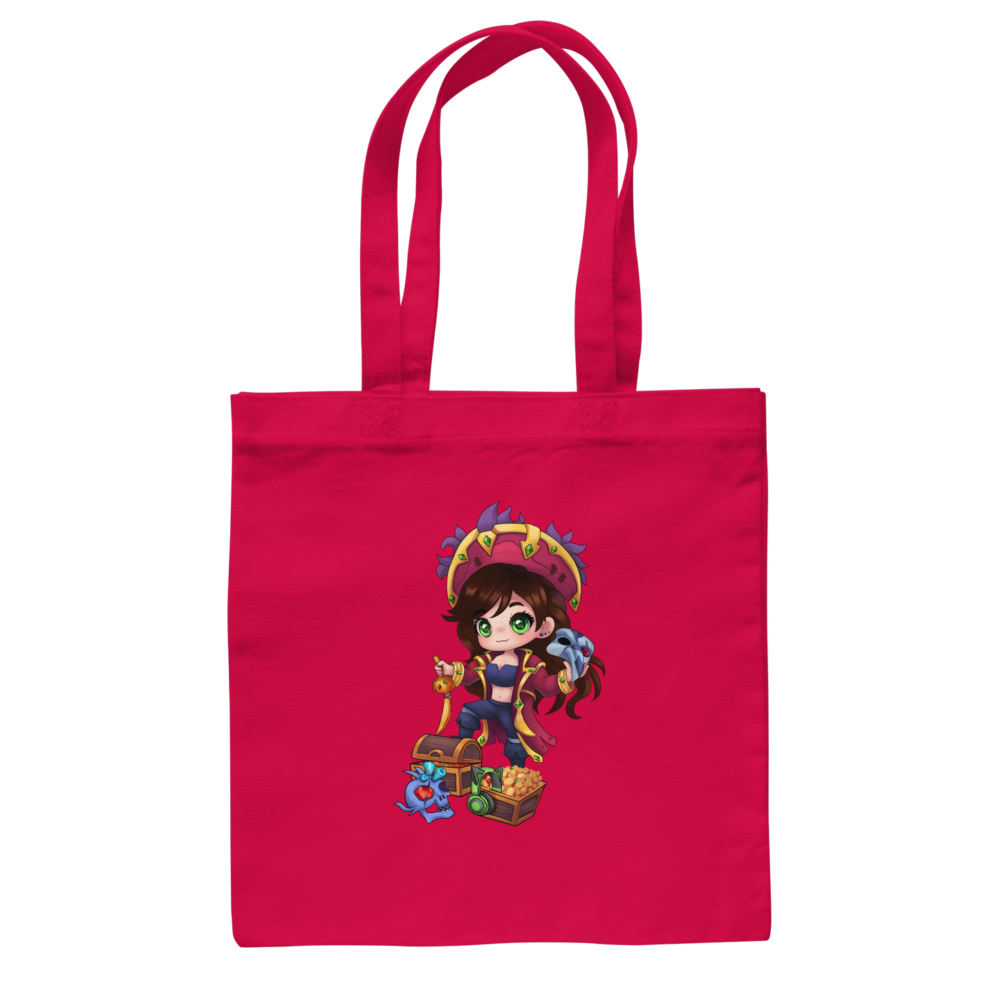 KykyNeko Pirat - Baumwolltasche