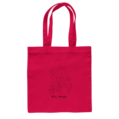Miss_Moogle Logo Sign - Baumwolltasche