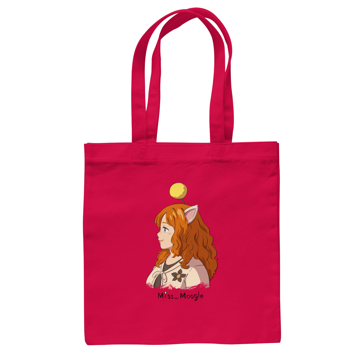 Miss_Moogle Logo colour - Baumwolltasche