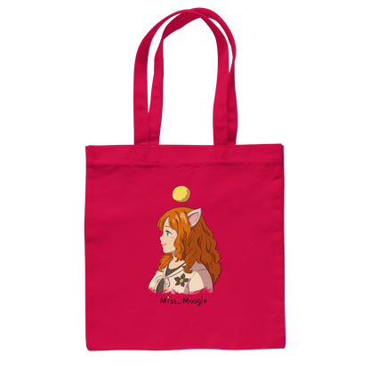 Miss_Moogle Logo colour - Baumwolltasche