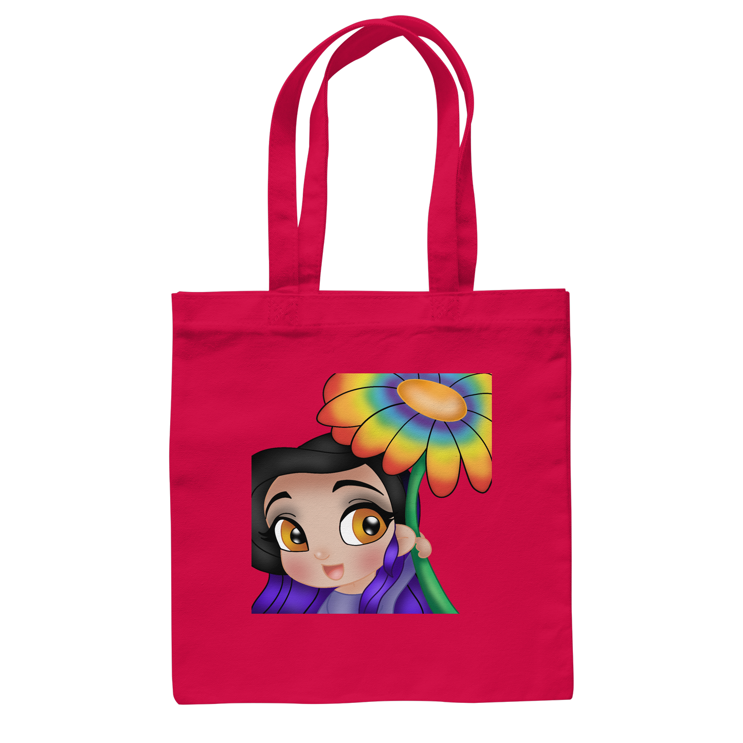 x_Kookie_Moon_x Blume - Baumwolltasche