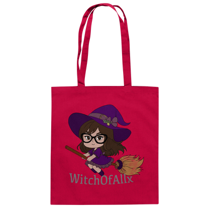 WitchOfAllx Besen - Baumwolltasche