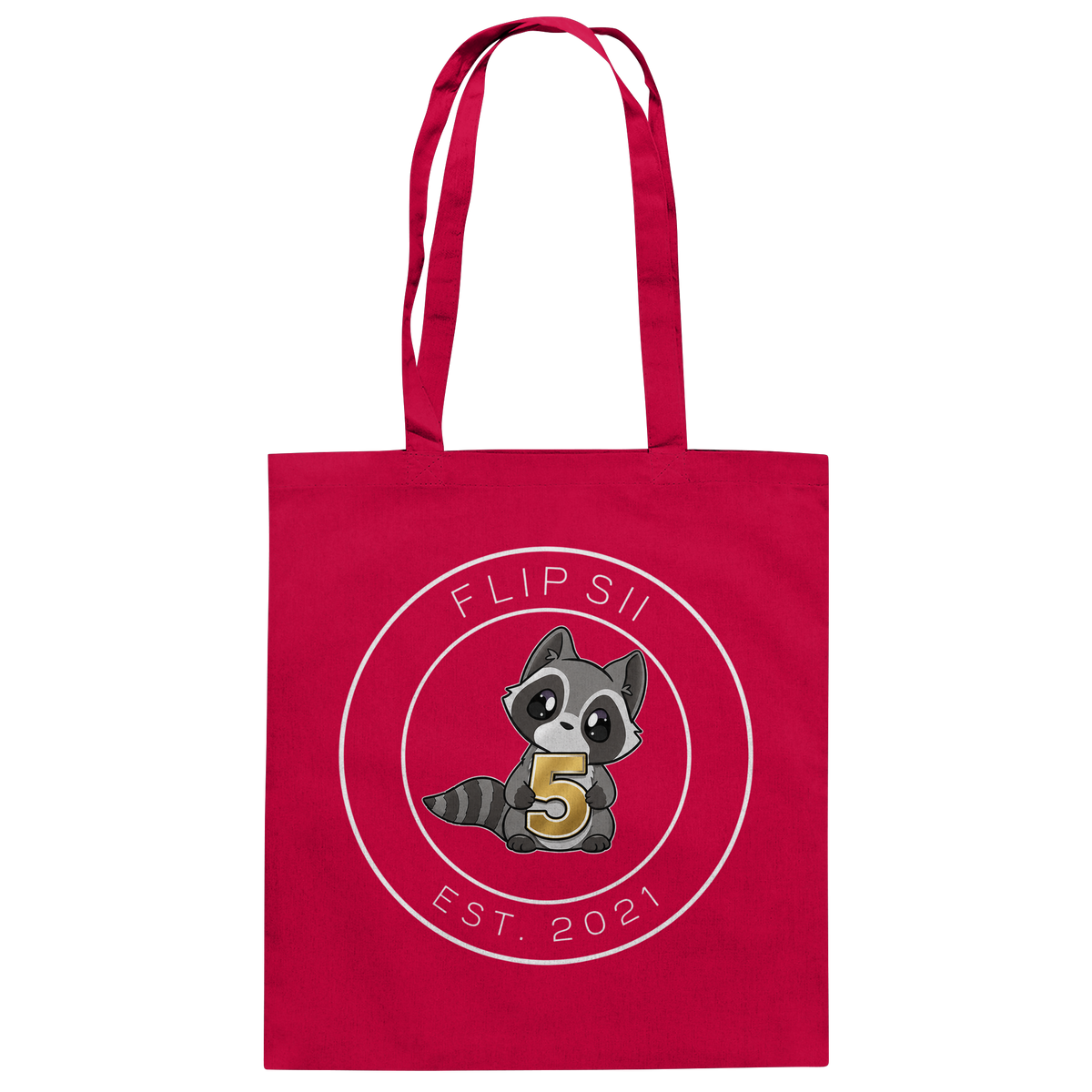 Flipsii_ Jubiläum - Baumwolltasche