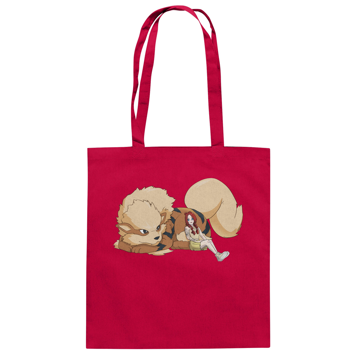 StaceyLucia Feuerhund - Baumwolltasche