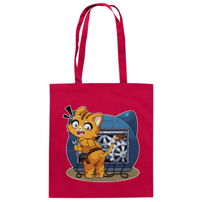FeineKatze nix Create - Baumwolltasche