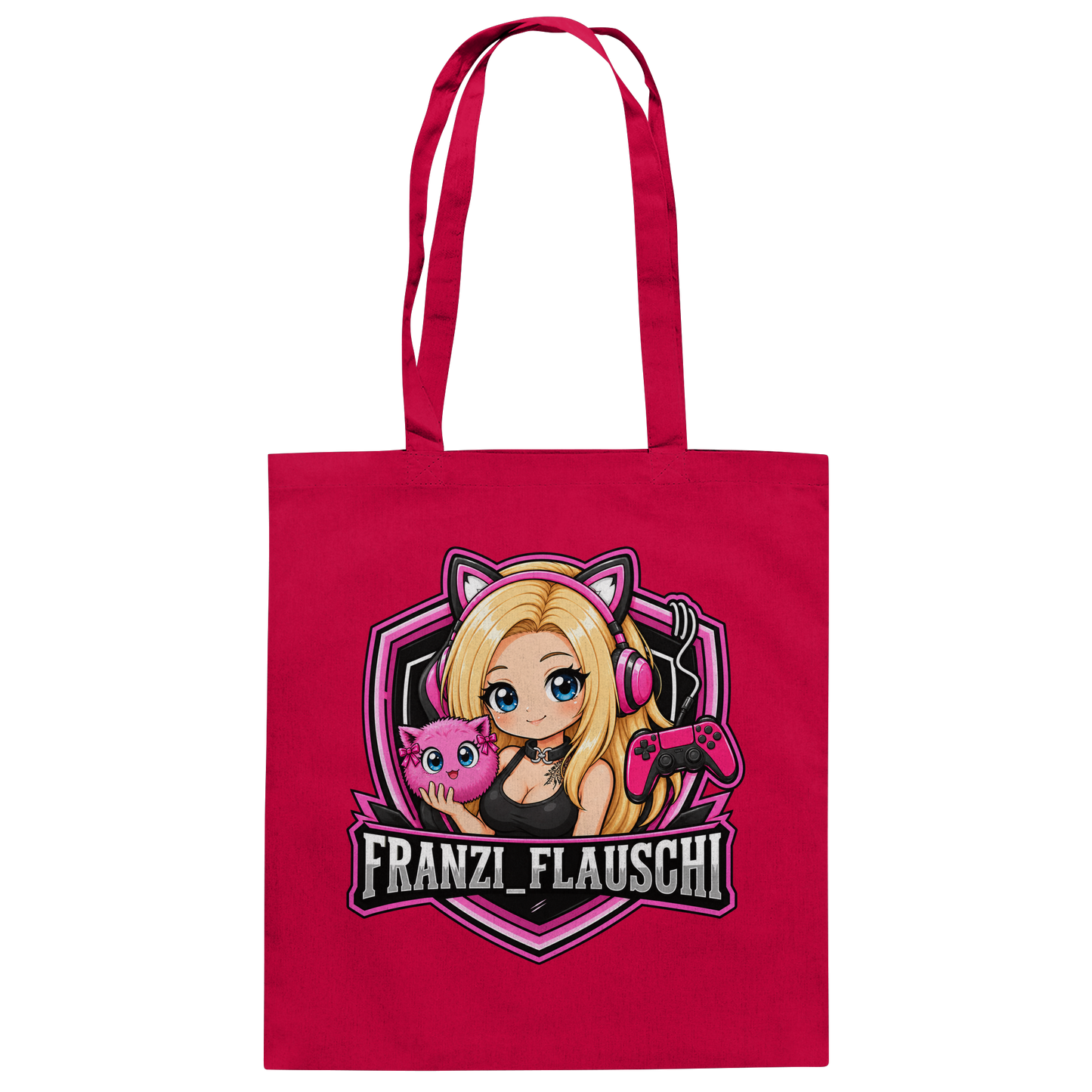 Franzi_Flauschi Logo - Baumwolltasche