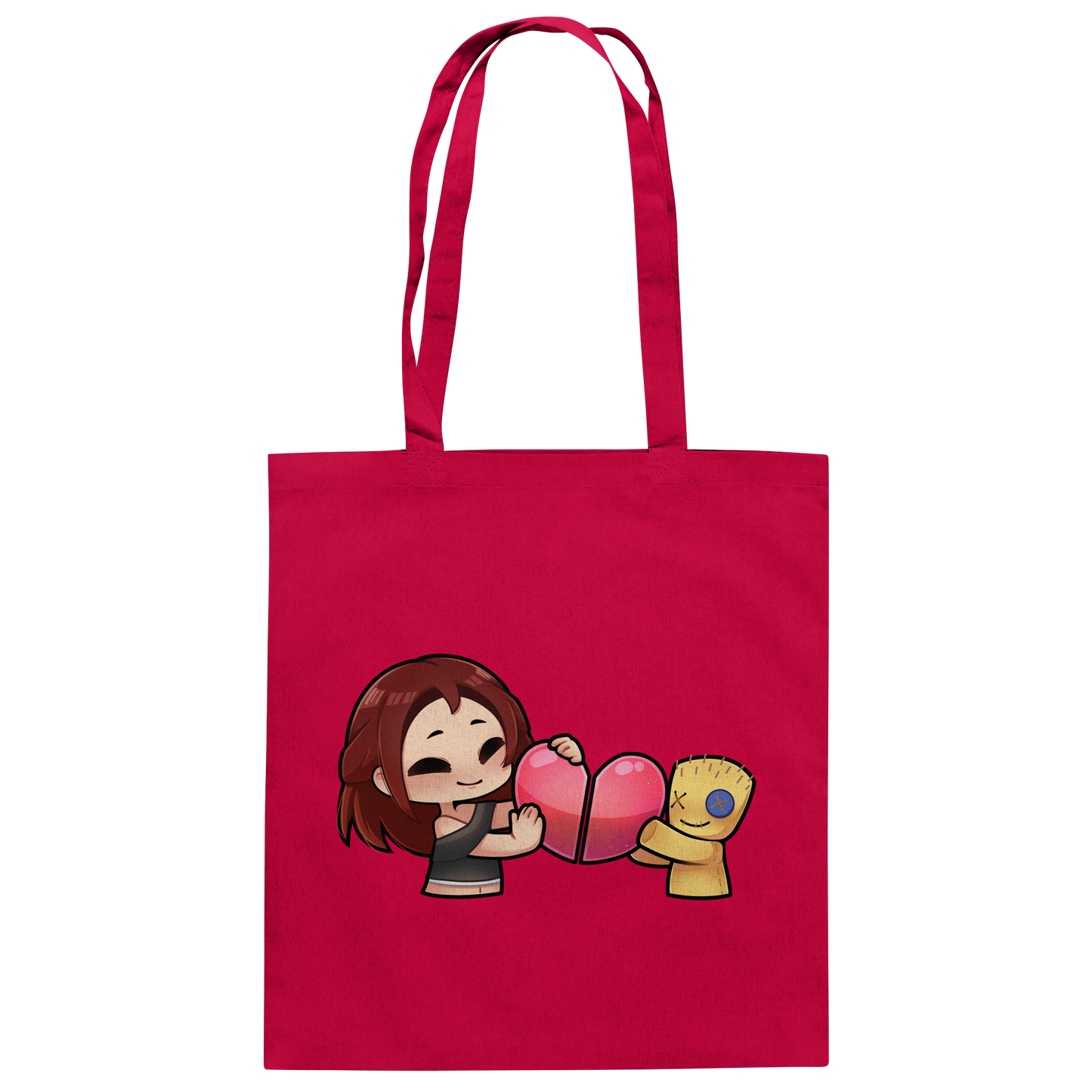 KoRngirL81 Herz - Baumwolltasche
