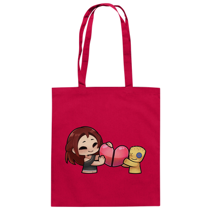 KoRngirL81 Herz - Baumwolltasche
