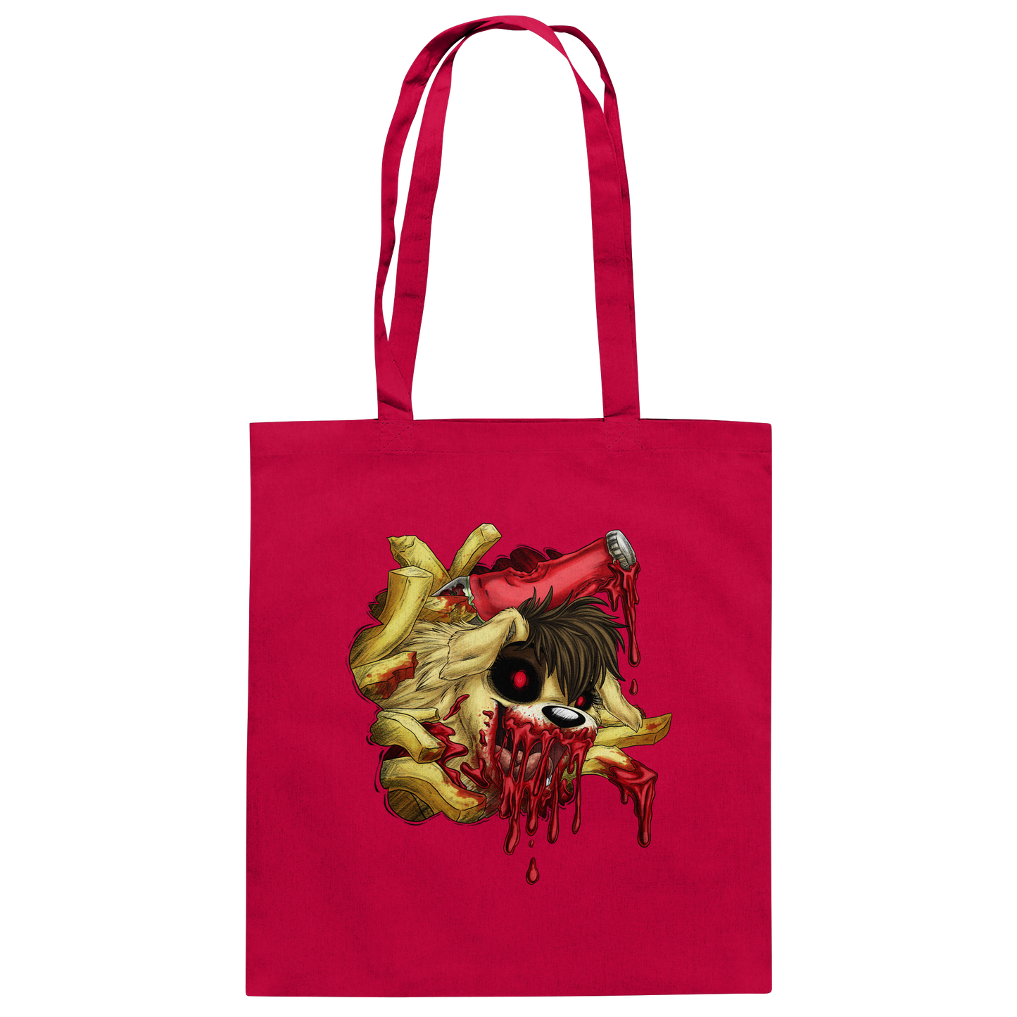 LupiArts Ketchup - Baumwolltasche