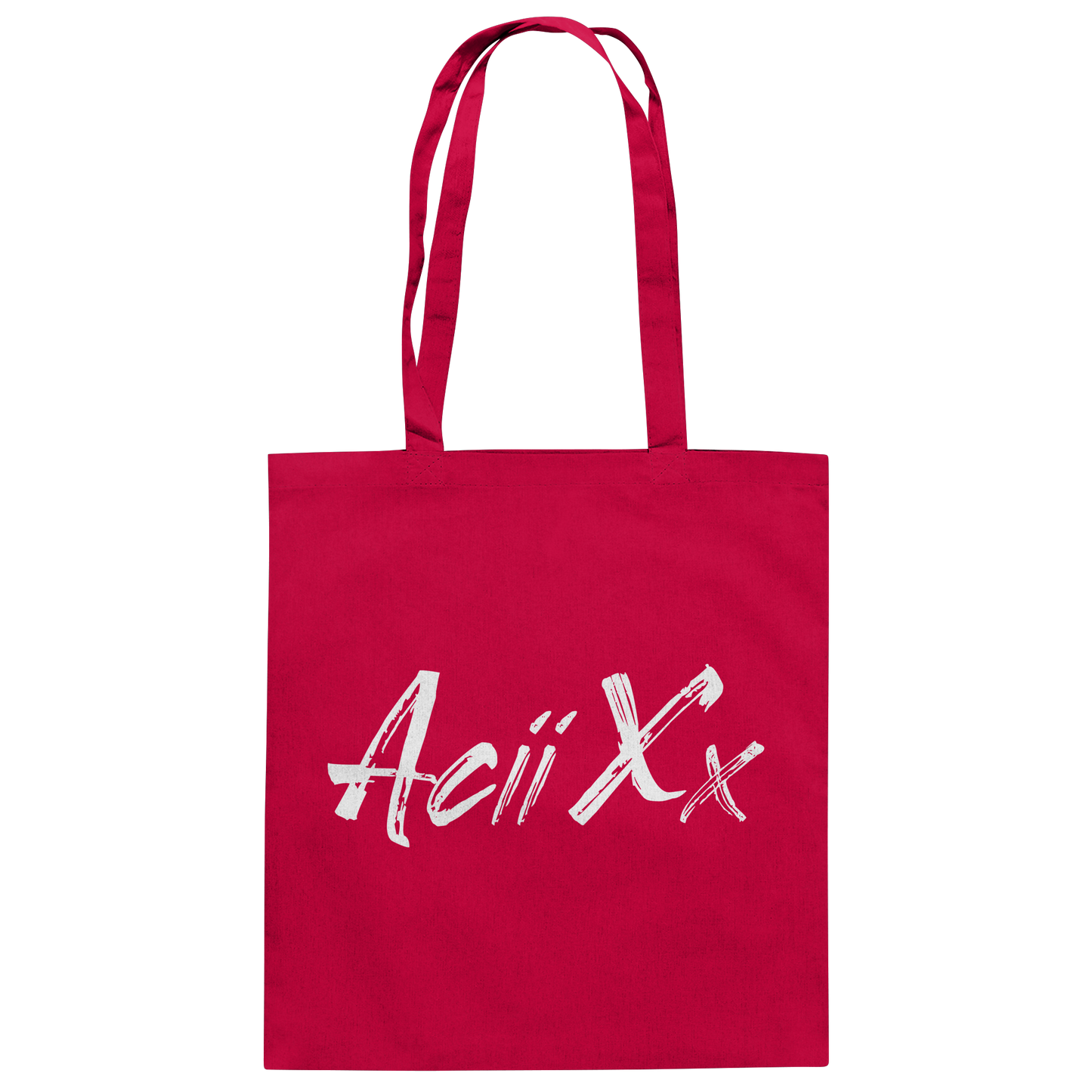 AciiXx Brushlogo - Baumwolltasche