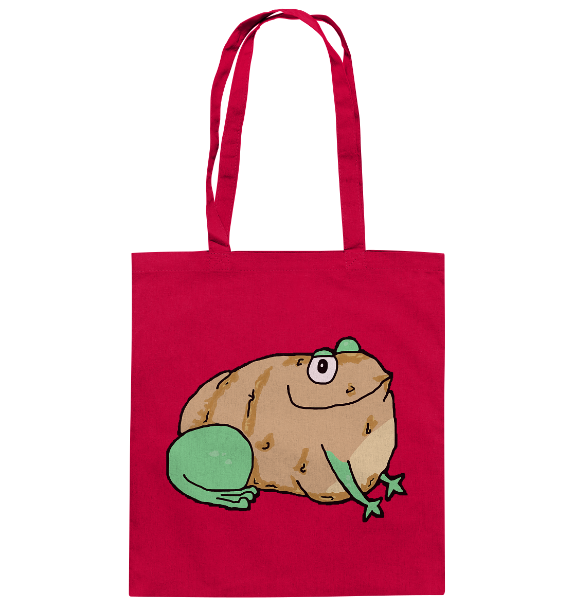Aylana87 Kartoffelfrosch - Baumwolltasche