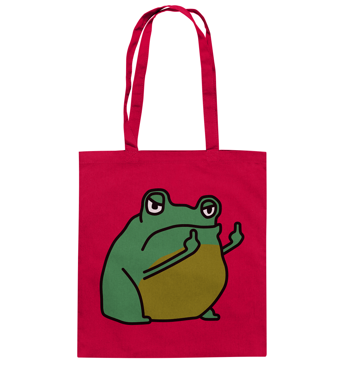 Aylana87 Kackfrosch - Baumwolltasche