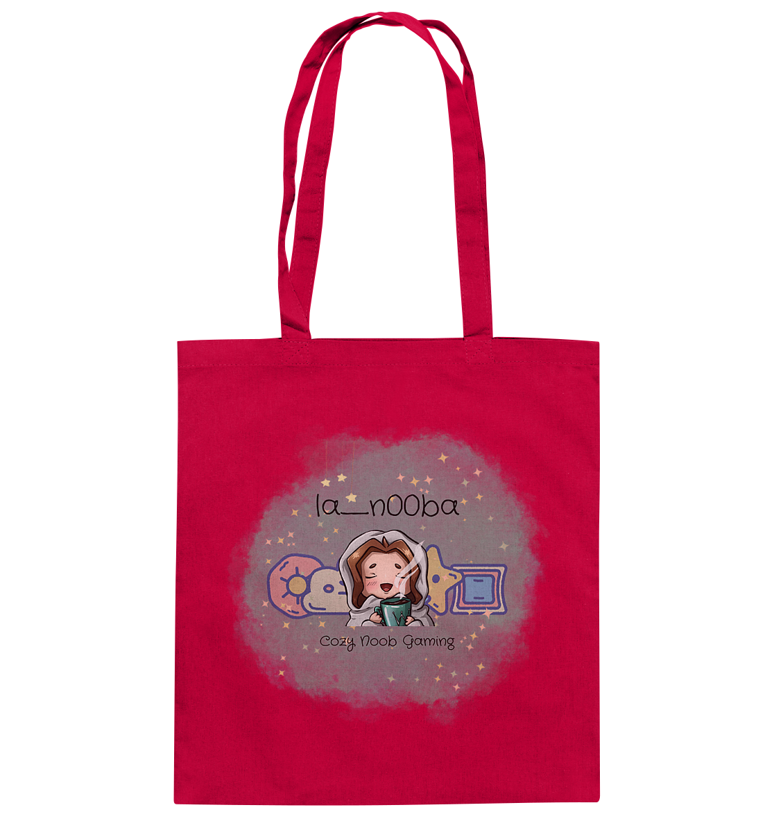 La_N00ba Logo - Baumwolltasche