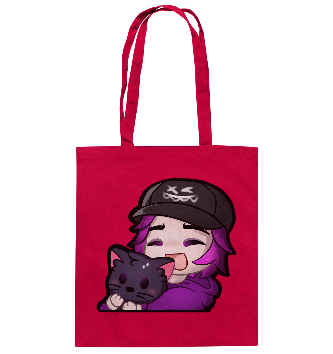 x3_kaspa Hug - Baumwolltasche