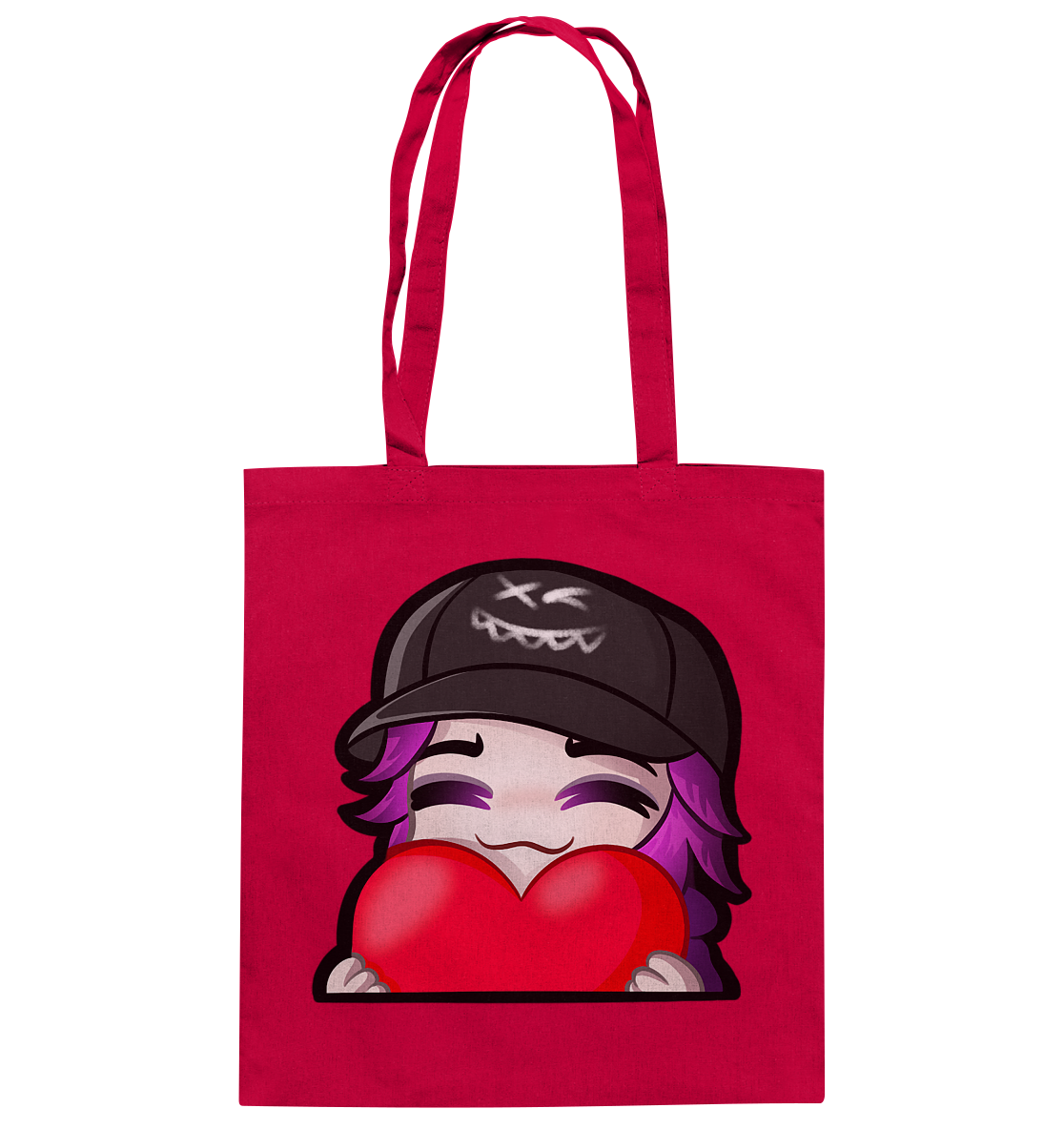 x3_kaspa Love - Baumwolltasche
