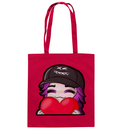 x3_kaspa Love - Baumwolltasche