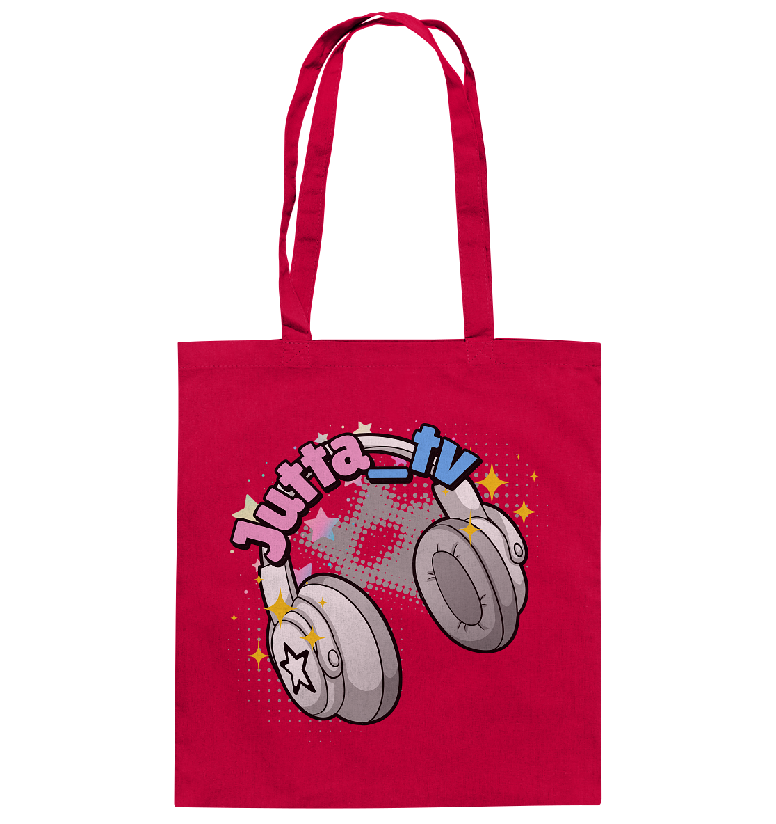 Jutta_tv Logo2 - Baumwolltasche