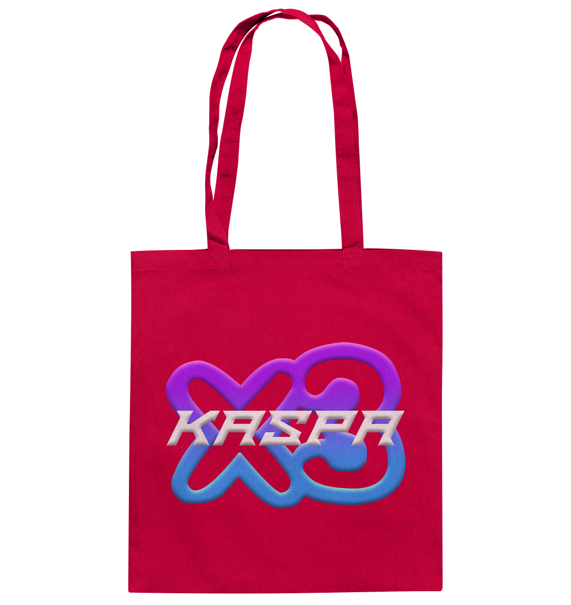 x3_kaspa Logo - Baumwolltasche
