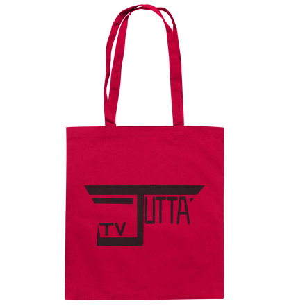 Jutta_tv Schriftzug - Baumwolltasche