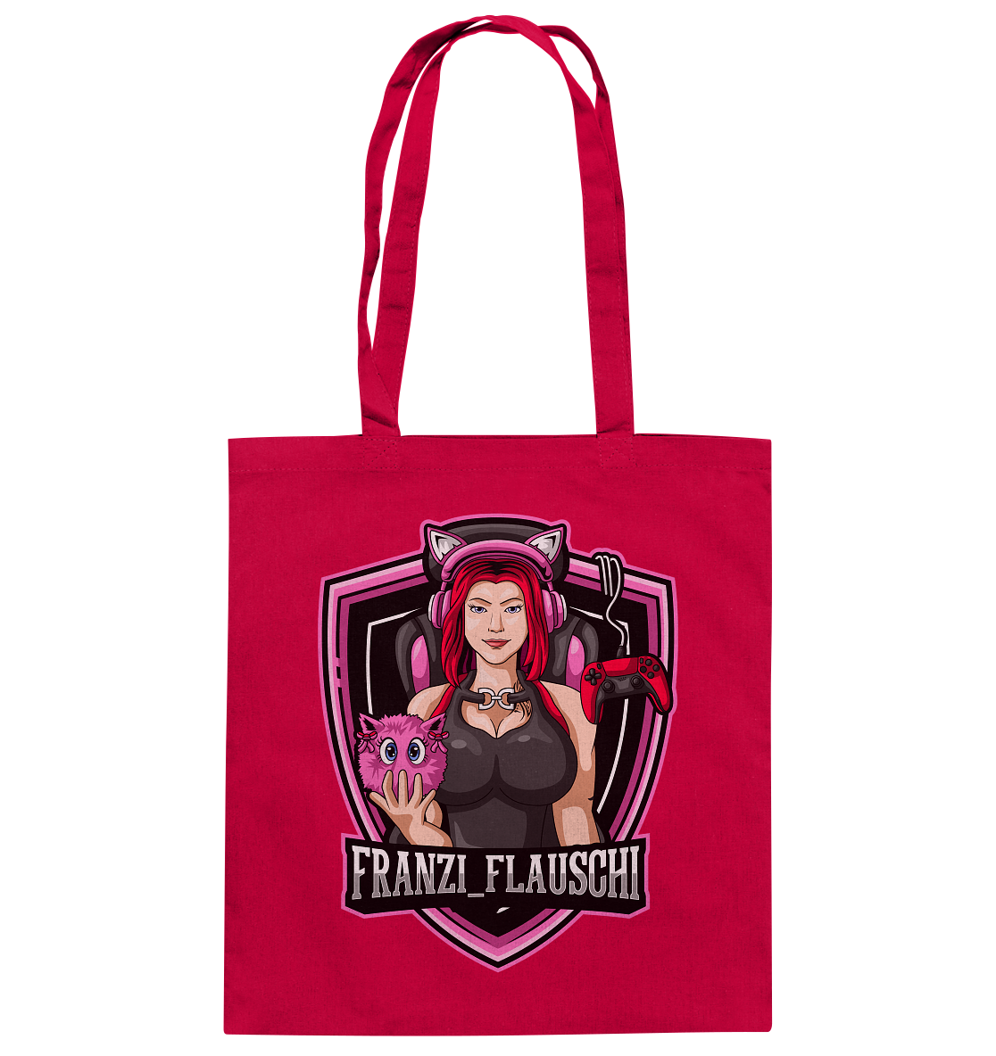 Franzi_Flauschi Logo - Baumwolltasche