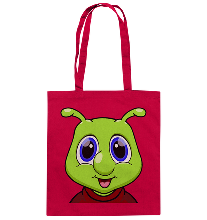 Raupi Face - Baumwolltasche