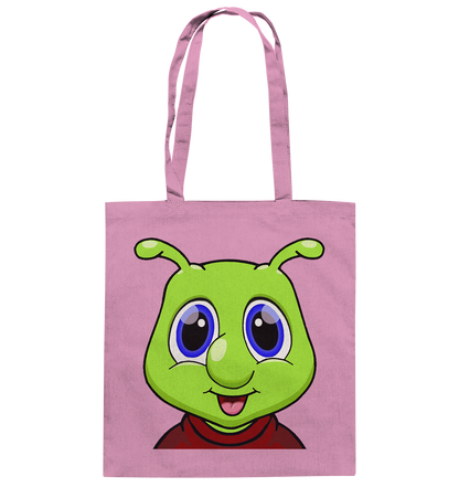 Raupi Face - Baumwolltasche