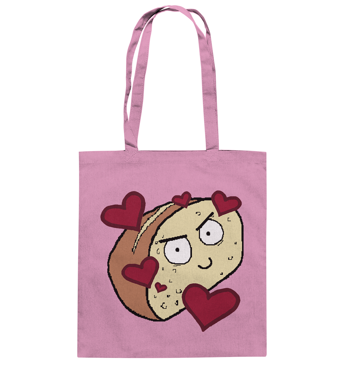 Aylana87 Herzbrot - Baumwolltasche