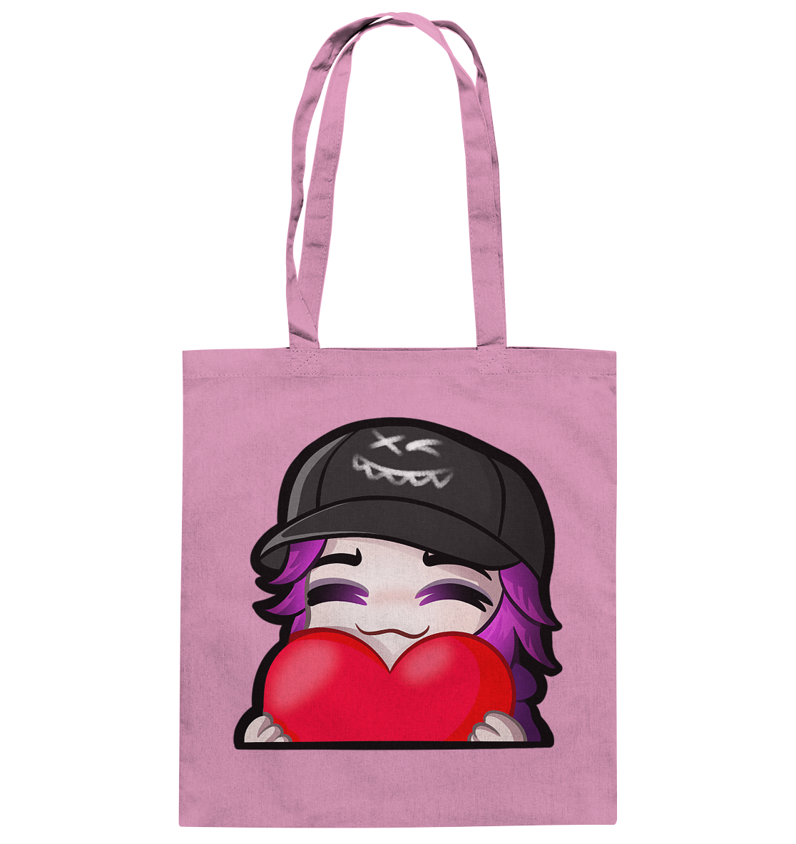 x3_kaspa Love - Baumwolltasche
