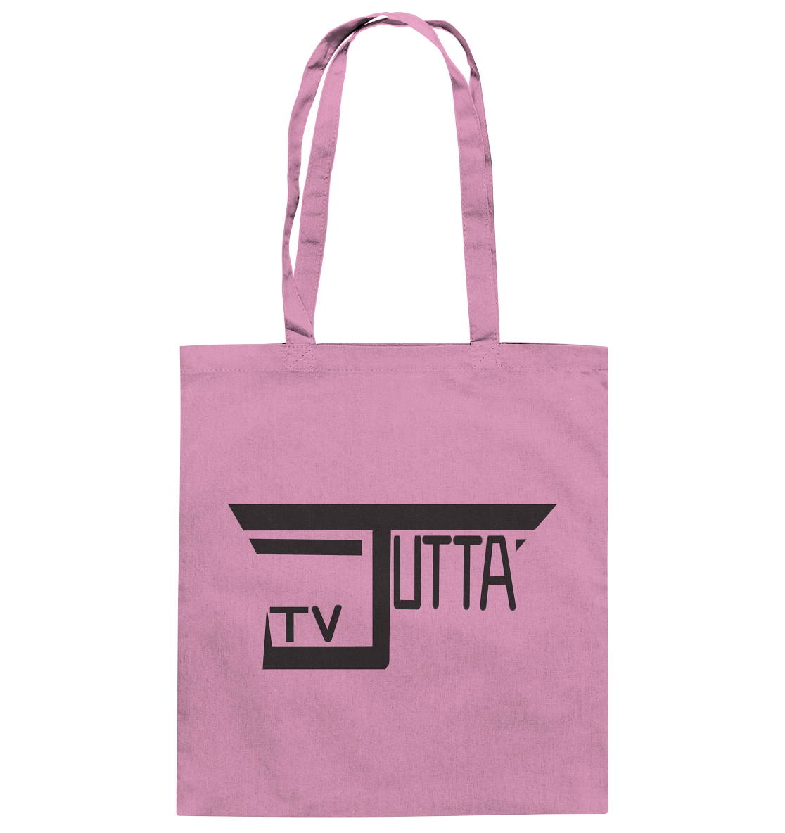 Jutta_tv Schriftzug - Baumwolltasche