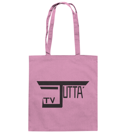 Jutta_tv Schriftzug - Baumwolltasche
