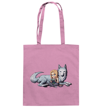 StaceyLucia Wolf - Baumwolltasche