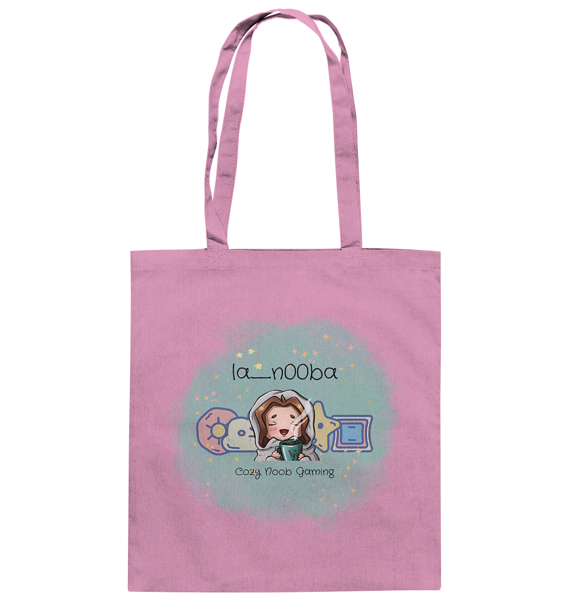 La_N00ba Logo - Baumwolltasche