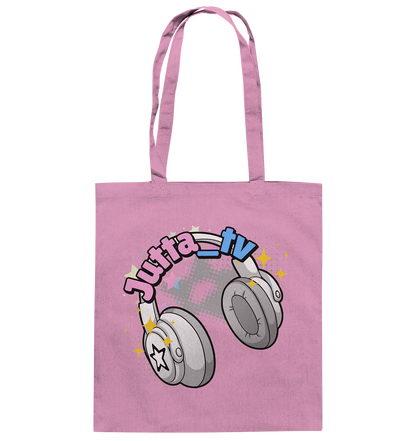 Jutta_tv Logo2 - Baumwolltasche