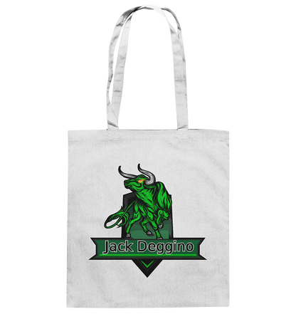 JackDeggino Logo - Baumwolltasche