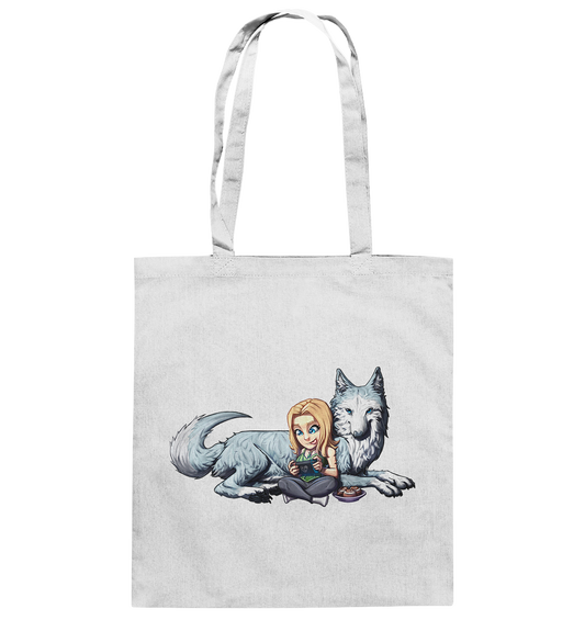 StaceyLucia Wolf - Baumwolltasche