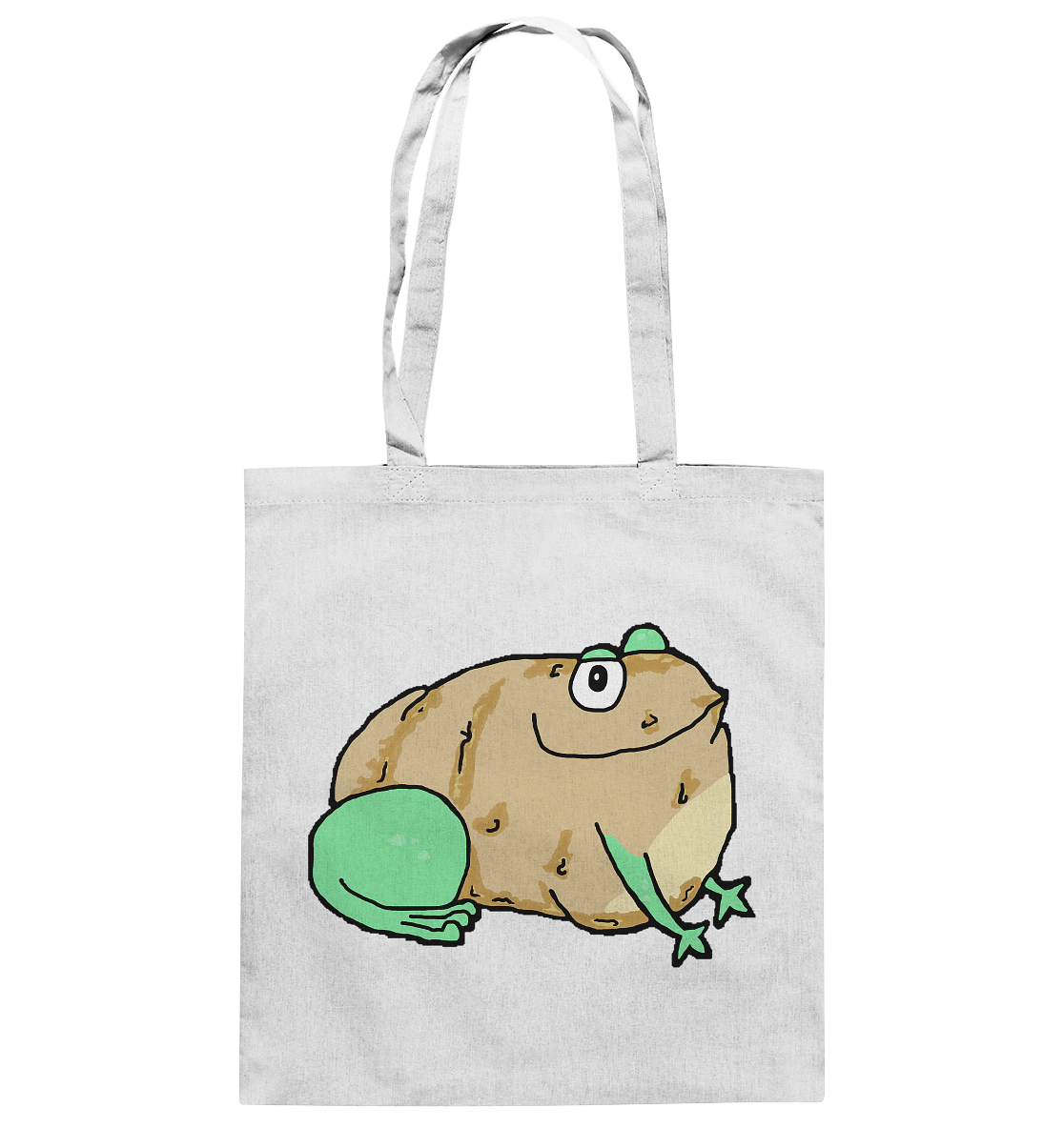 Aylana87 Kartoffelfrosch - Baumwolltasche