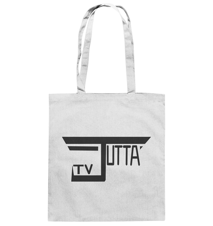 Jutta_tv Schriftzug - Baumwolltasche
