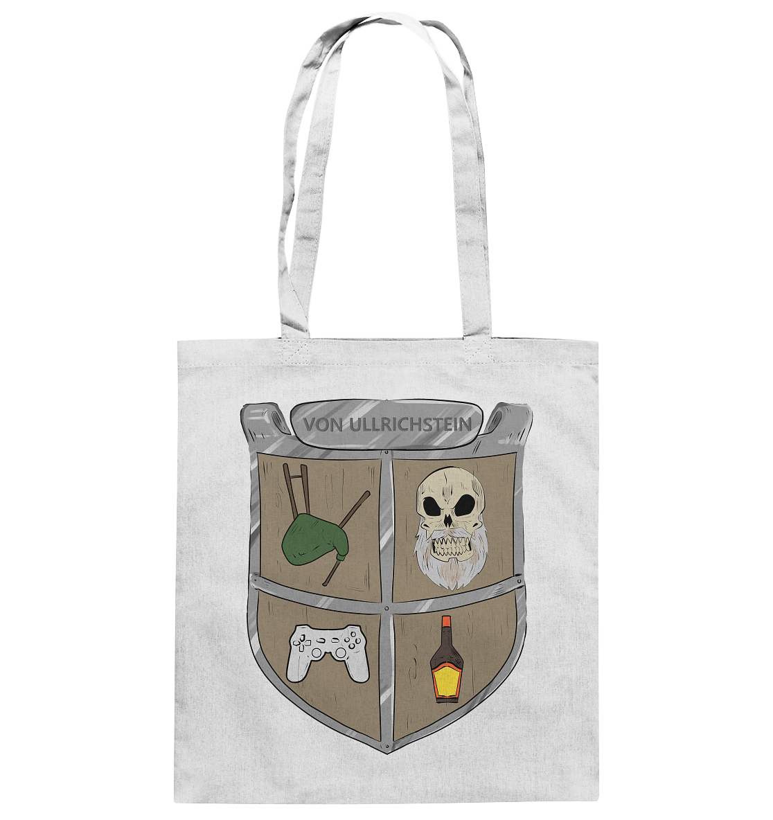 MichaelvonUllrichstein Wappen - Baumwolltasche