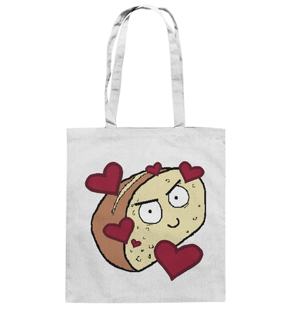 Aylana87 Herzbrot - Baumwolltasche