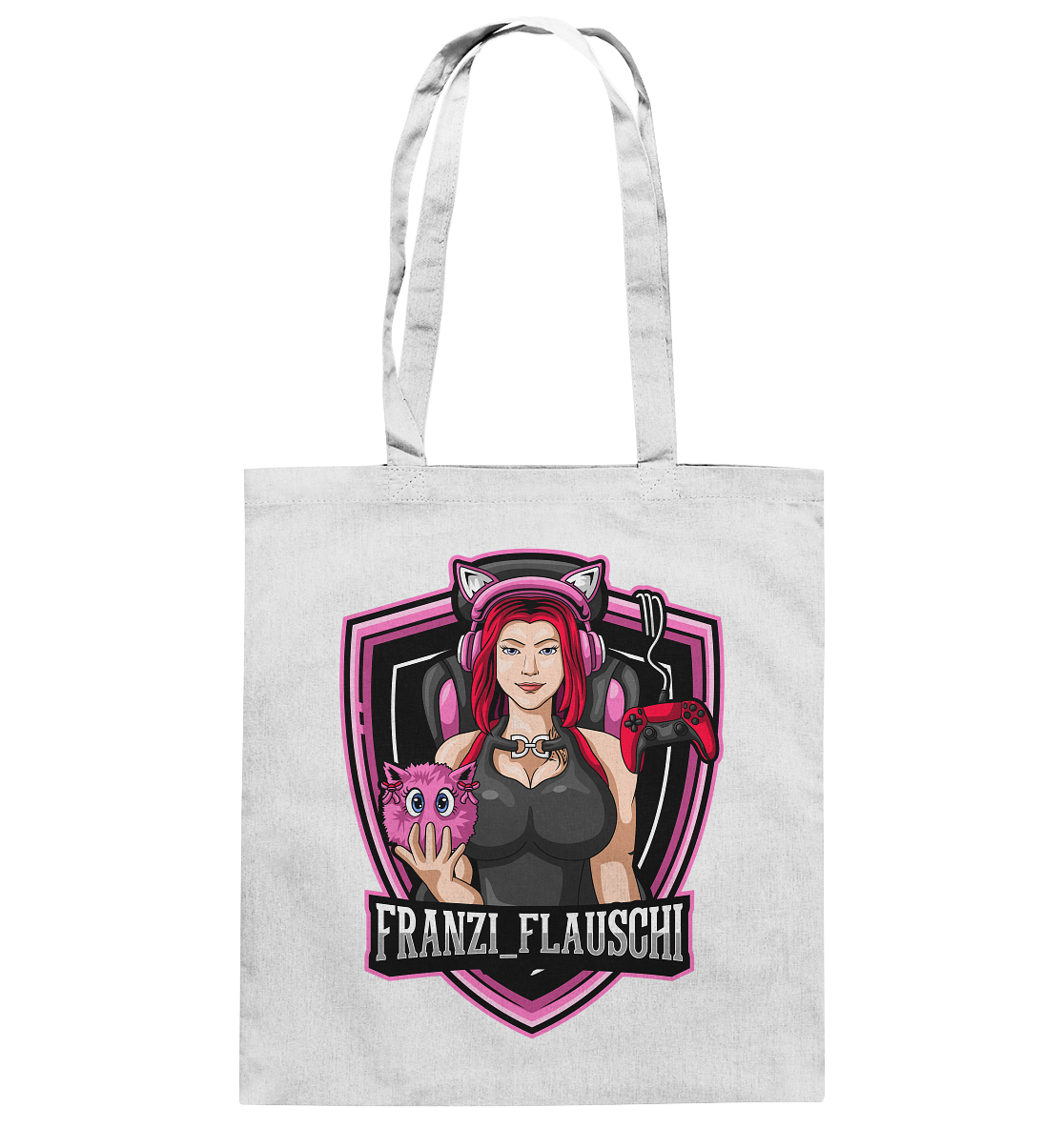 Franzi_Flauschi Logo - Baumwolltasche